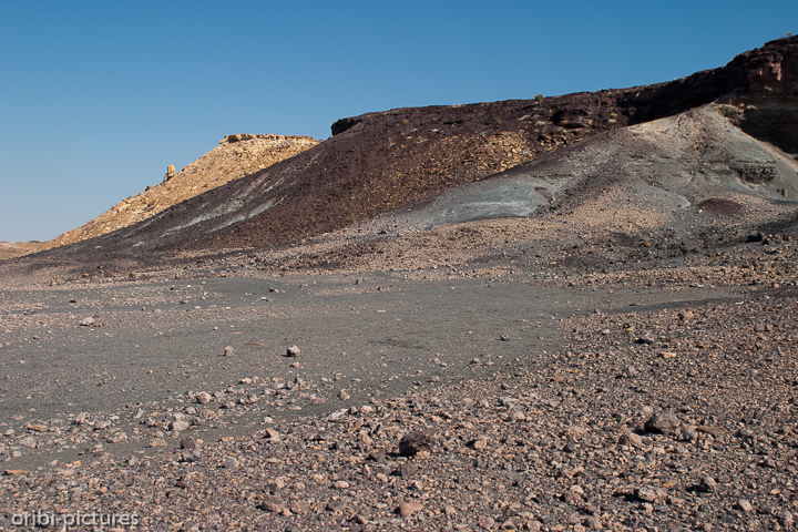 *Verbrannter Berg*<br><br>in der Nähe von Twyfelfontein<br><br>