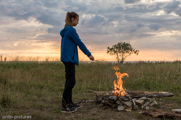 *Abendliches Feuer*<br><br><br><br>