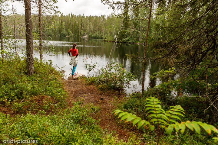 *Hossa-Nationalpark*<br><br>Rundwanderweg<br><br>
