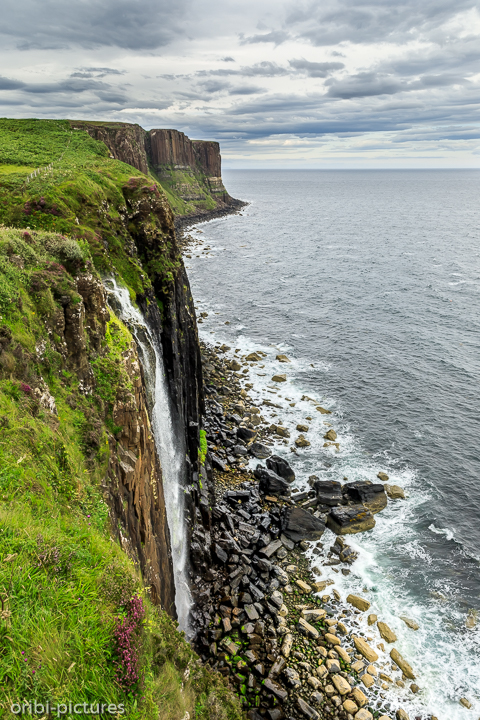 *Kilt Rock & Mealt Falls im Sturm*<br><br><br><br>