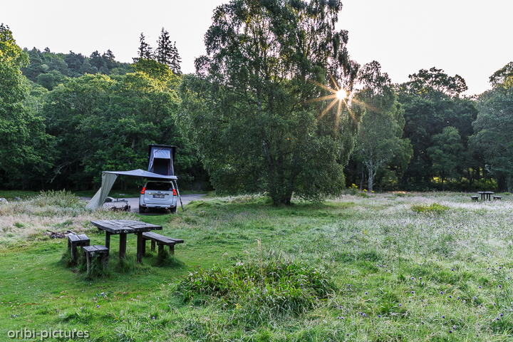 *Wildcamp mit Morgen-Tau*<br><br><br><br>