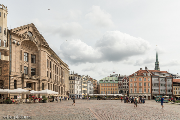 *Stadtzentrum der Hauptstadt von Lettland, Riga*<br><br><br><br>