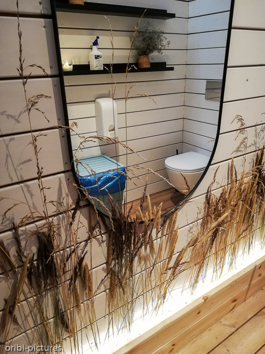 *Liebevoll hergerichtetes Restaurant-Badezimmer*<br><br><br><br>