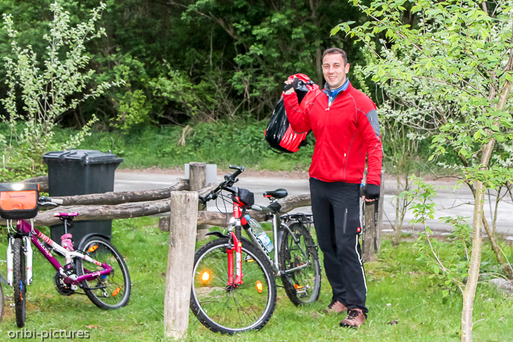 *Donauradweg von Wien nach Budapest, hier bis zur Grenze zur Slowakei, 2017*<br><br><br><br>