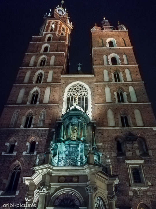 *Krakau bei Nacht*<br><br><br><br>