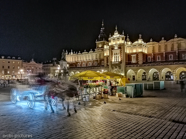 *Krakau bei Nacht*<br><br><br><br>
