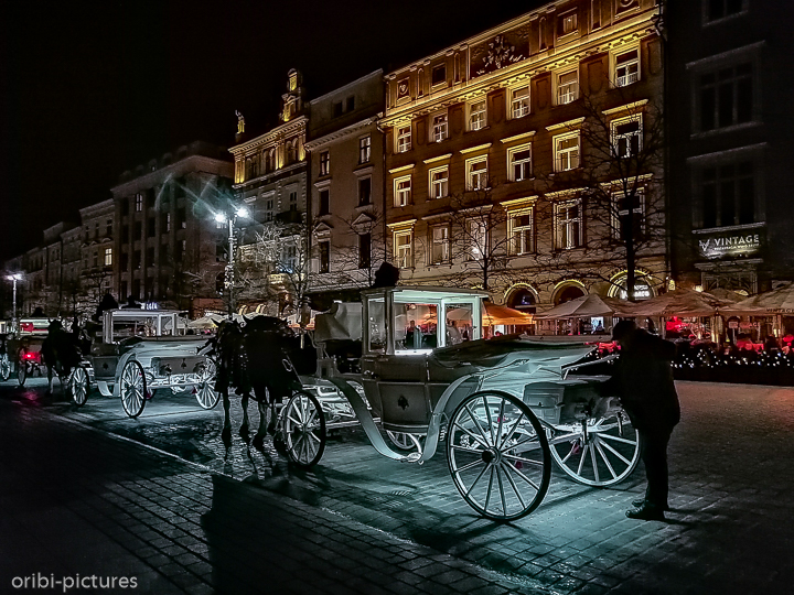 *Krakau bei Nacht*<br><br><br><br>