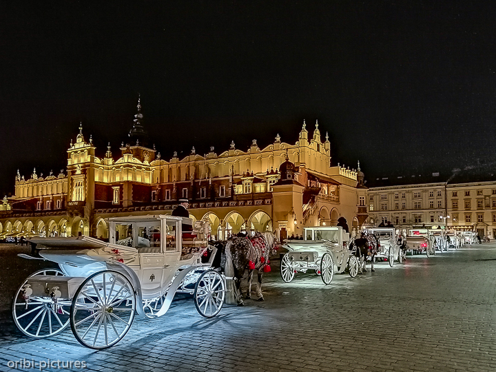 *Krakau bei Nacht*<br><br><br><br>