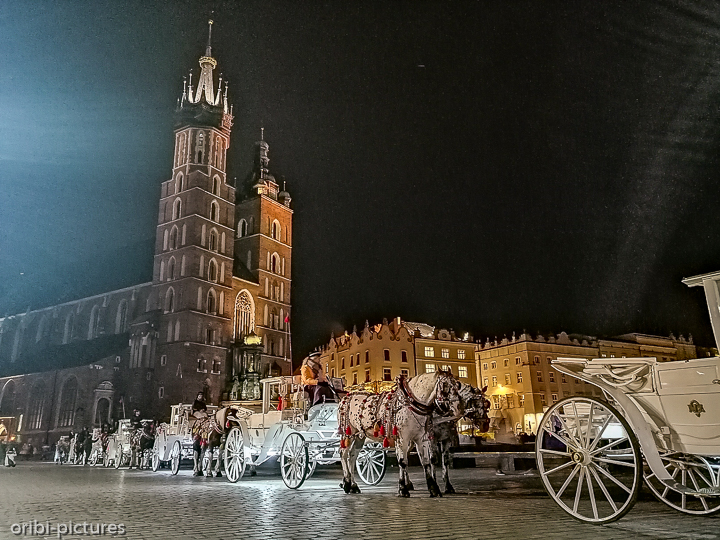 *Krakau bei Nacht*<br><br><br><br>