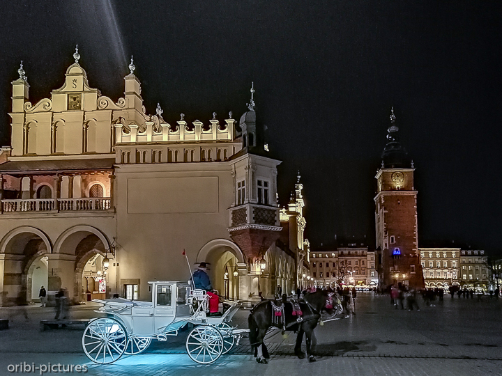 *Krakau bei Nacht*<br><br><br><br>