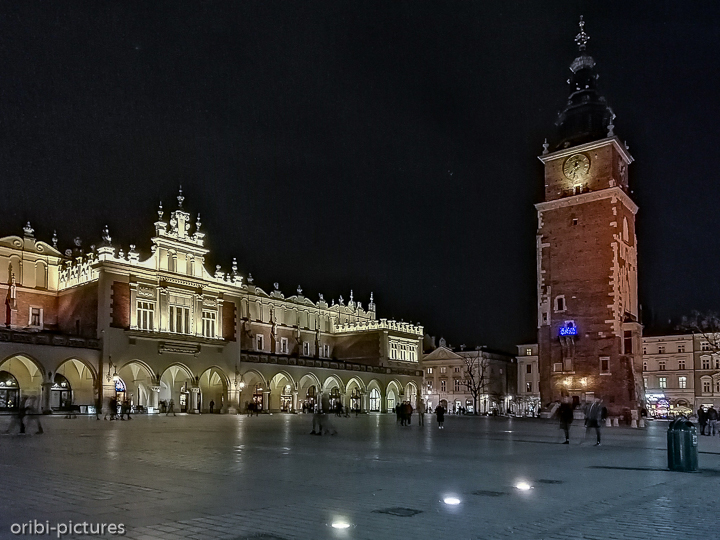 *Krakau bei Nacht*<br><br><br><br>