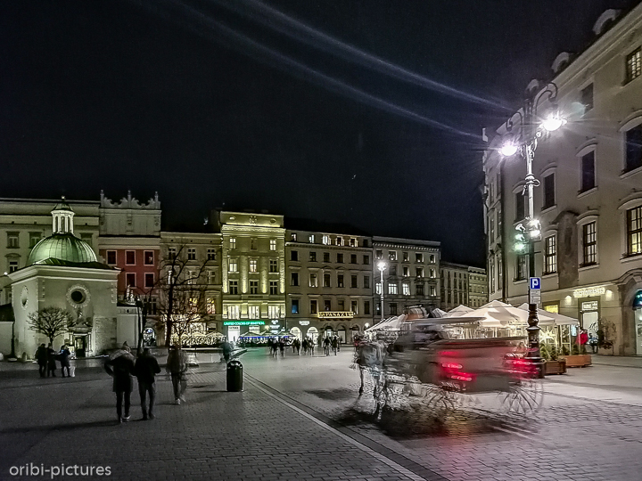 *Krakau bei Nacht*<br><br><br><br>
