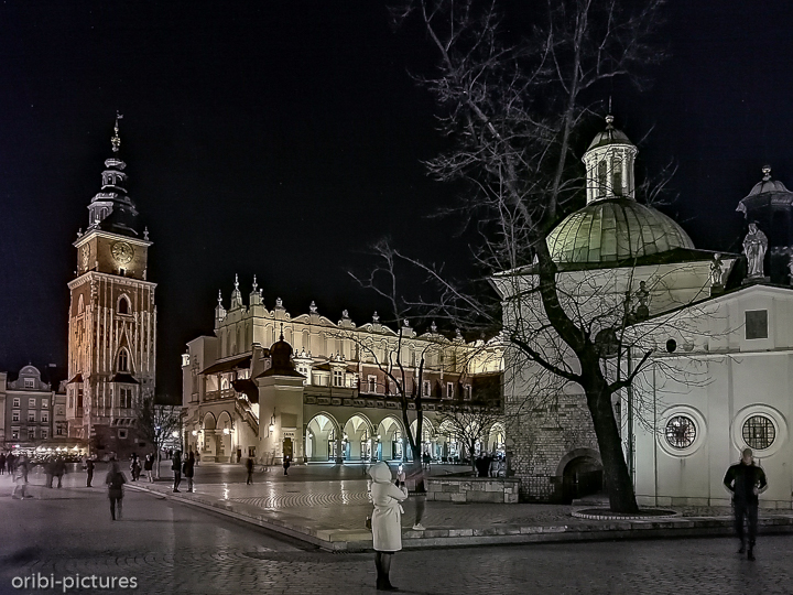 *Krakau bei Nacht*<br><br><br><br>