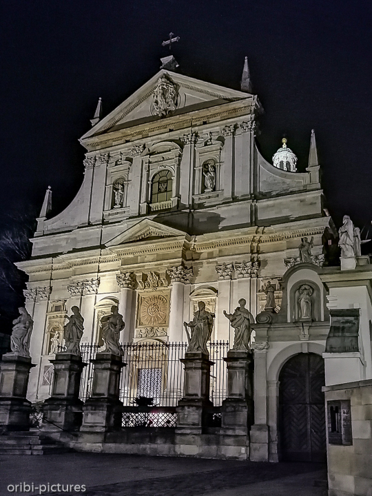 *Krakau bei Nacht*<br><br><br><br>