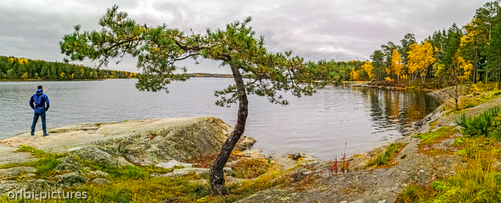 *Wild Camp auf einem Steg südlich von Stockholm*<br><br><br><br>