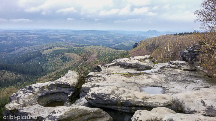 *Unterwegs auf dem Forststeig an der deutsch-tschechischen Grenze*<br><br><br><br>