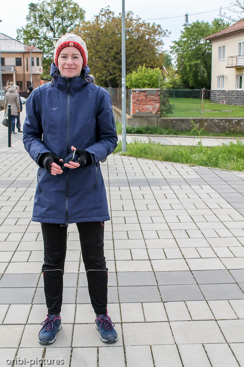 *Ankunft an der Grenze zu Ungarn - Komárom*<br><br>Auf Fahrrad-Tour Wien nach Budapest zu Ostern<br><br>
